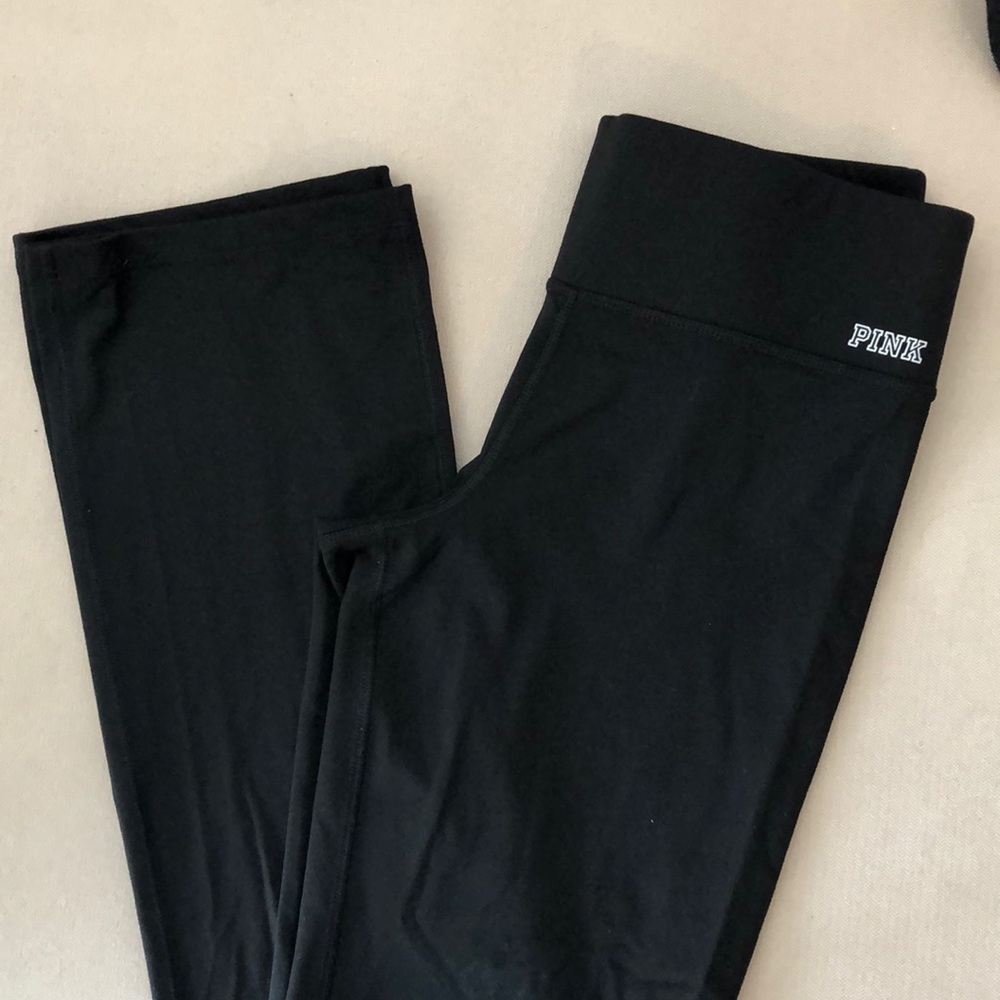 Pink yoga pants!